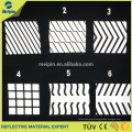 Segmented Reflective tape for iron on Clothes